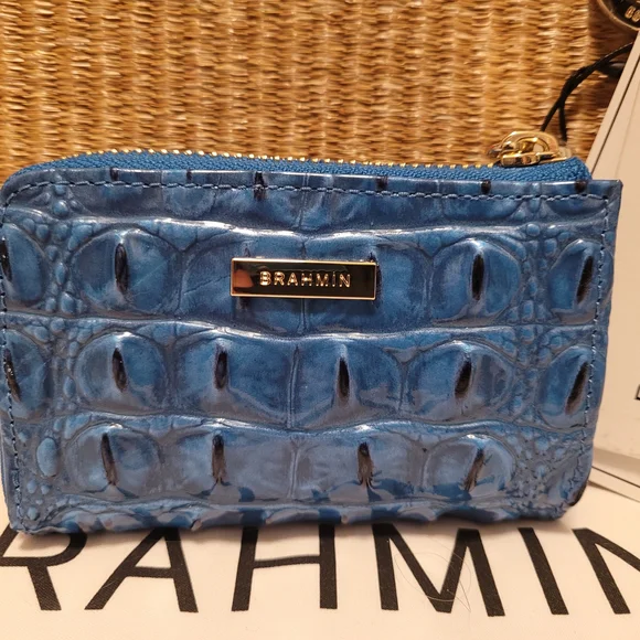 Brahmin Bags Brahmin Anita Vibrant Azure Melbourne Leather